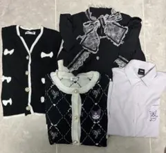 d*4様 クロミ ROJITA まとめ　カーディガン ブラウス 量産型 地雷系