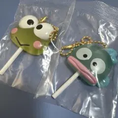 サンリオ　カラフルキャンディチャーム　けろけろけろっぴ　ハンギョドン　2個セット