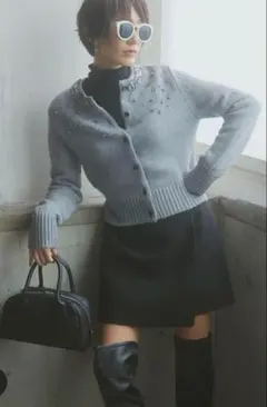 Arpege story♡ ループツイードミニスコート