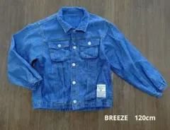 BREEZE　デニムシャツ,デニムジャケット　120cm