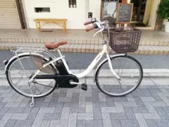 美品】Fitz 電動アシスト自転車 ホワイト ダイワサイクル - メルカリ