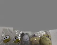 ガチャガチャ まとめ売り5点 けろけろけろっぴ ポチャッコ プリンちゃん