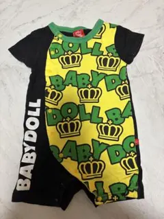 BABYDOLL ベビー ロンパース 70cm 王冠柄のサムネイル