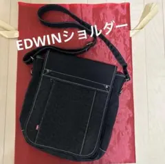 EDWIN ショルダーバッグ ブラックのサムネイル