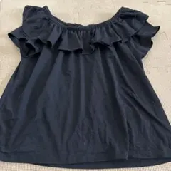 フリル半袖カットソー