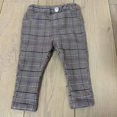 ベビー チェック柄 パンツ サイズ80 アプレレクール