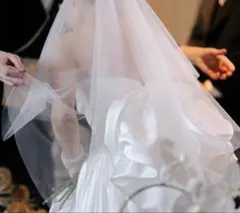 ウェディングベール 結婚式 挙式 ホワイト