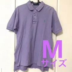 Polo ポロ　ラルフローレン　ポロシャツ　メンズ　Tシャツ　パープル　M 半袖