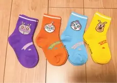【入園準備】新品アンパンマン靴下4足セット13-19cmキッズ靴下ソックス
