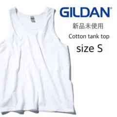 【ギルダン】新品未使用 ウルトラコットン 6oz 無地 タンクトップ 白 Sのサムネイル