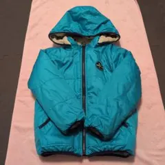 KP BOY　130cm リバーシブル　中綿　ジャケット　水色　星