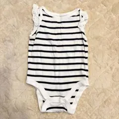 GAP ストライプロンパース 3-6ヶ月