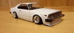 京商1/10ハコスカ GT-R ボディーシルバー ハロゲン色ライト付き - メルカリ