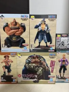 ワンピース　一番くじ　白ひげ海賊団　コンプリートセット