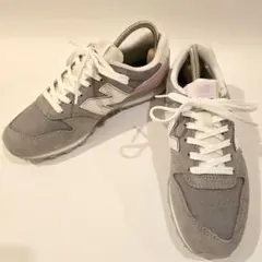 極美品 ニューバランス WL996BC スニーカー 限定色 灰色 23cm