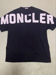 モンクレール サイド刺繍ロゴ Vネック ブラックTシャツ S - メルカリ