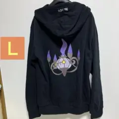 新品未使用　ポケモン　ゴーストタイプ　パーカー　シャンデラ　L