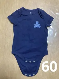 GAP ネイビー ロンパース 3-6ヶ月