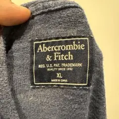 Abercrombie & Fitch ネイビー Tシャツ XL