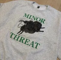 試着のみ MINOR THREA マイナースレット スウェットのサムネイル