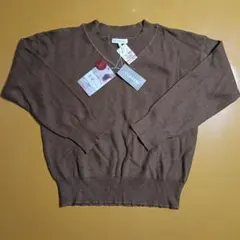クロッシー Vネックセーター LL