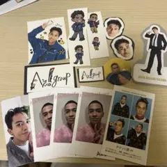 草間リチャード敬太 カレンダー特典 ステッカー チェキ風 証明写真 まとめ売り