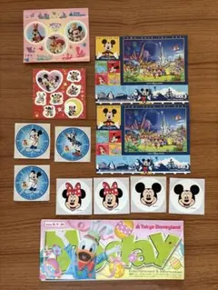 東京ディズニーリゾート ステッカー シール メモパッド まとめ売り Today