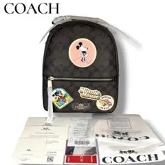 新品未使用】COACH×Disneyコラボリュック ブラウンミニー - メルカリ