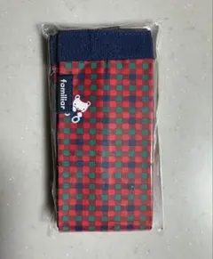 ♡新品未使用♡《ファミリア》シュパットS 赤系ファミリアチェック