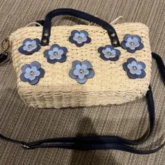 ⭐︎組曲⭐︎フラワー装飾 かごバッグ