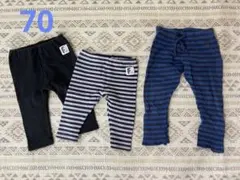 70パンツ　3枚セット　プチバトー