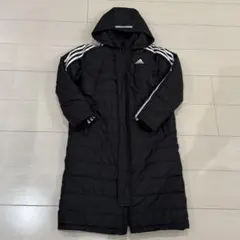 adidas ブラック ダウンコート 140