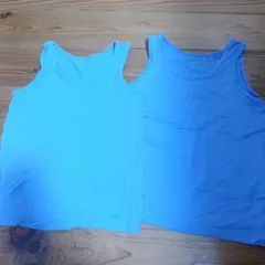 AIRism 水色 アンダーシャツ 120cm　2枚