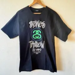 stussy bones crew skull スカル 総柄 Tシャツ - メルカリ