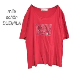 【ミラショーン ドゥエミーラ】グラフィックプリント ロゴTシャツ 大きいサイズのサムネイル