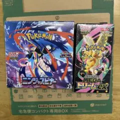 ポケモンカード　MEGAドリームex ニンジャスピナーシュリンク付き1BOX