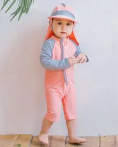 週末限定お値下げ✴︎ 恐竜の水着　帽子付き120㎝