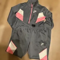 NIKE ジャージ セットアップ グレー ピンク Sサイズ