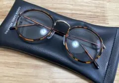 グリーンレーベルリラクシング　ラウンド　クリアレンズメガネ　紫外線カット