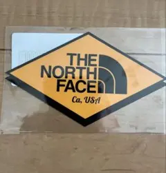 THE NORTH FACE Print Sticker コーションイエロー