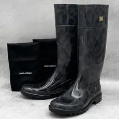 美品♡D&Gドルガバレインブーツ長靴23.5cm ヒョウ柄レオパード 楽天市場】レオパード（ブランドドルチェ&ガッバーナ）（靴）の通販