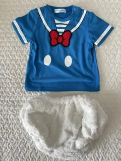東京ディズニーリゾート ドナルド コスチューム 80cm 半袖 なりきり