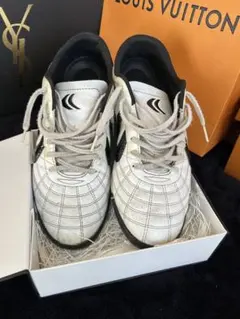 ヤスダ⭐︎サッカートレシューホワイト/ブラック25.5