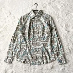 ETRO エトロ レディース ペイズリーシャツ マルチカラー 40サイズのサムネイル
