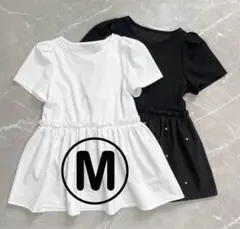 【rrrkk1717様専用】PlechurCiel ペプラムブラウス