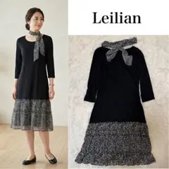 美品✨レリアン ロンクワンピース レース プラスハウス 大きいサイズ