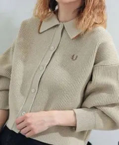 FRED PERRY × Ray BEAMS / 別注 カラー カーディガン