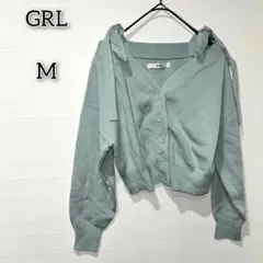グレイル 【M】 トップス カーディガン カットソー シンプル 無地 大人