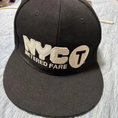 NYC METERED FARE キャップ 黒
