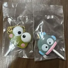 サンリオ　カラフルキャンディチャーム　けろけろけろっぴ　ハンギョドン